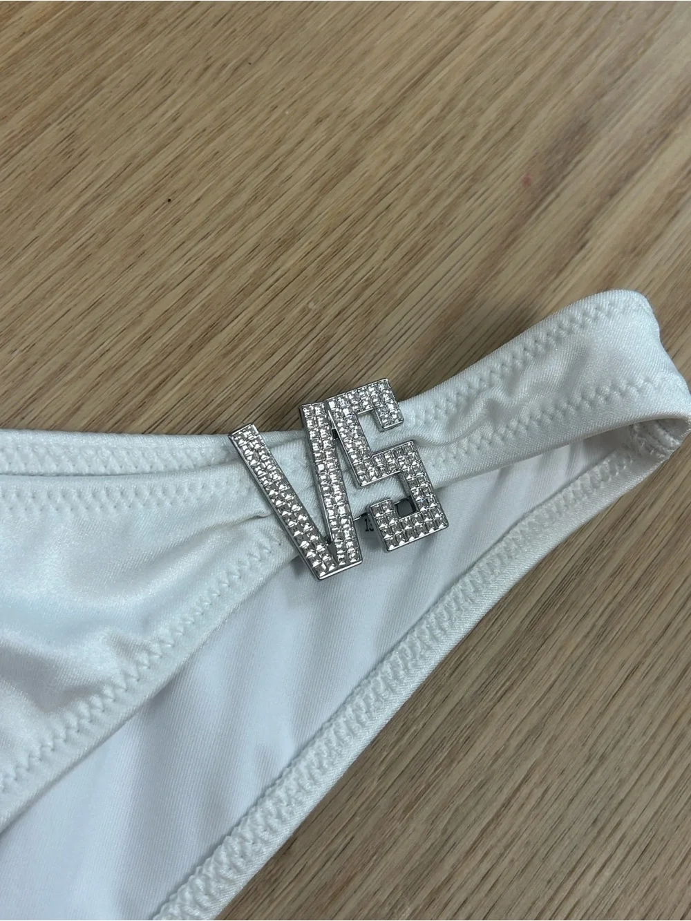 Victoria’s Secret Shine Charm Brazilian Bikini Bottom M